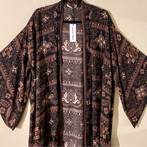 Novella Royale | Hitchhiker Kimono in Brown Moonshine, O/S ♥ NWT